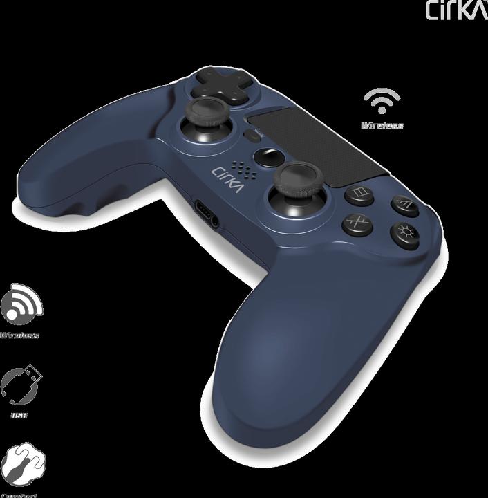 Immagine prodotto Hyperkin Controllore wireless Nuforce - PS4/ PC/ Mac (Twilight Blue) (PS4, PC)