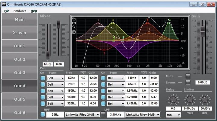 Immagine prodotto Omnitronic DXO-26E (Mixer da studio e live)