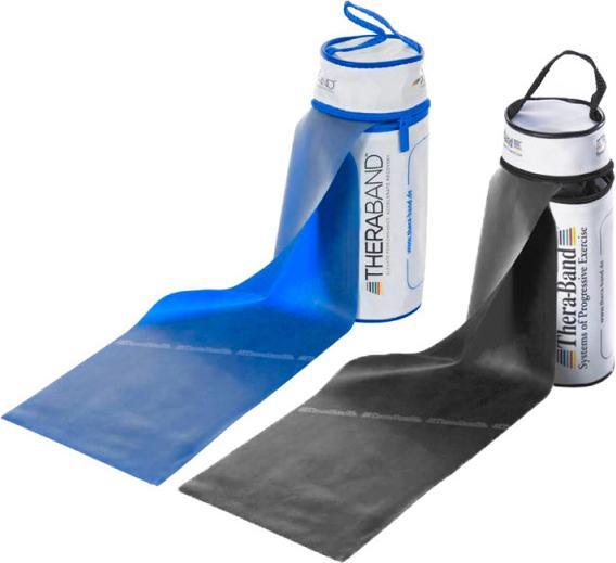 Produktbild TheraBand 2.5m im Beutel 2er Set (schwer) (2.50 m, Extra Stark)