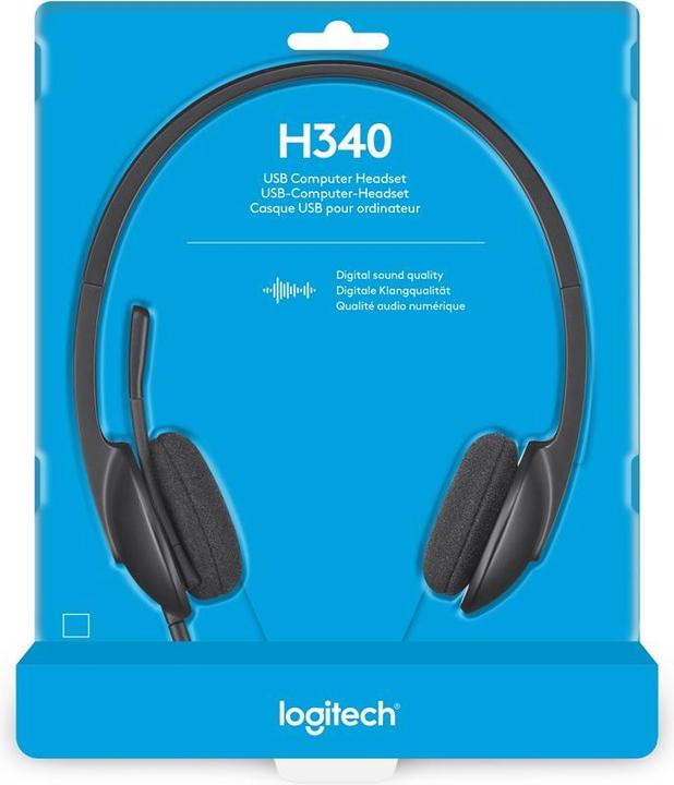 Actual product image Logitech H340 (Cable, USB-A)