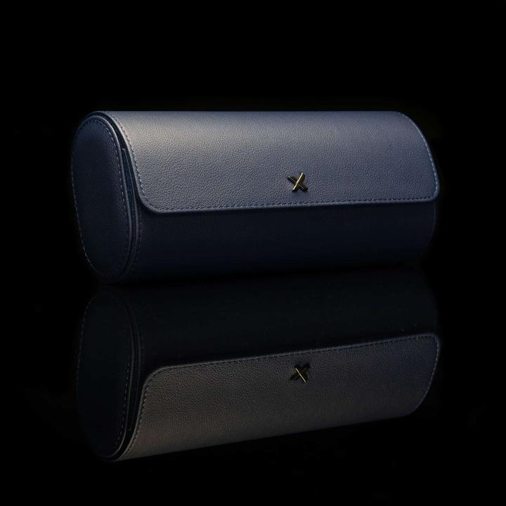 Produktbild Luxcessory Uhrenrolle Admiral mit Trackerfach für 3 Uhren (inkl. Apple Airtag)