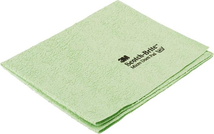 Produktbild 3M Scotch-Brite Micro Duett Mikrofasertuch, 32 x 40 cm, grün (1 Stk.)