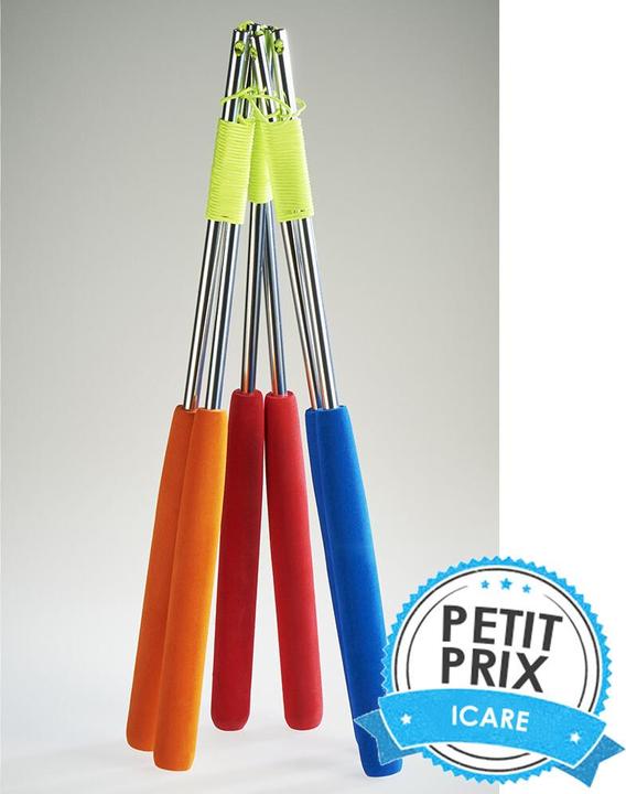 Actual product image Eureka! Diabolo sticks red aluminum
