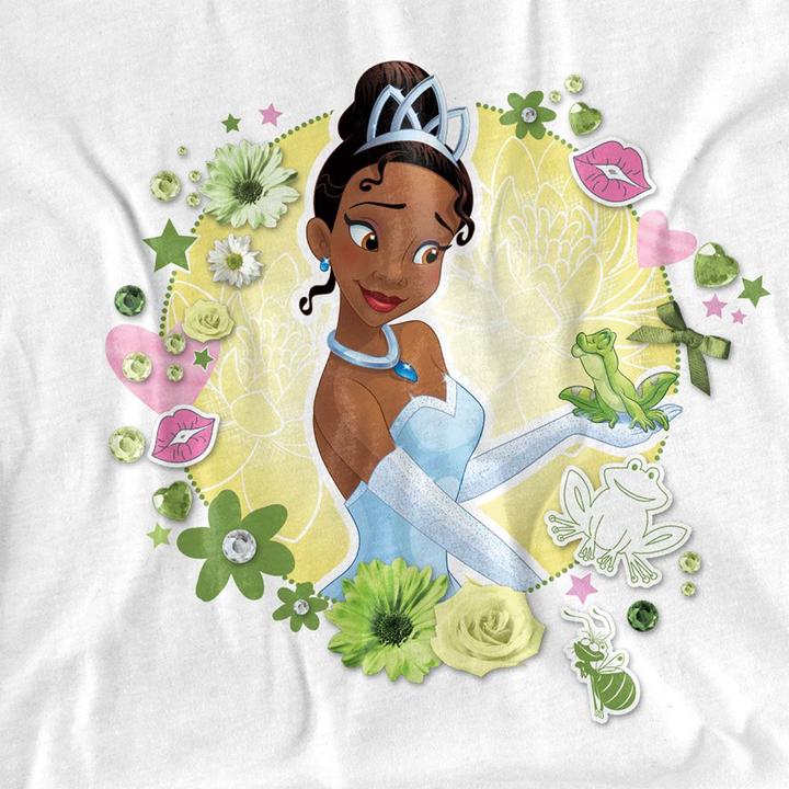Actual product image Disney Princess Unisex Adult Tiana & Prince Naveen T-Shirt (XXL)