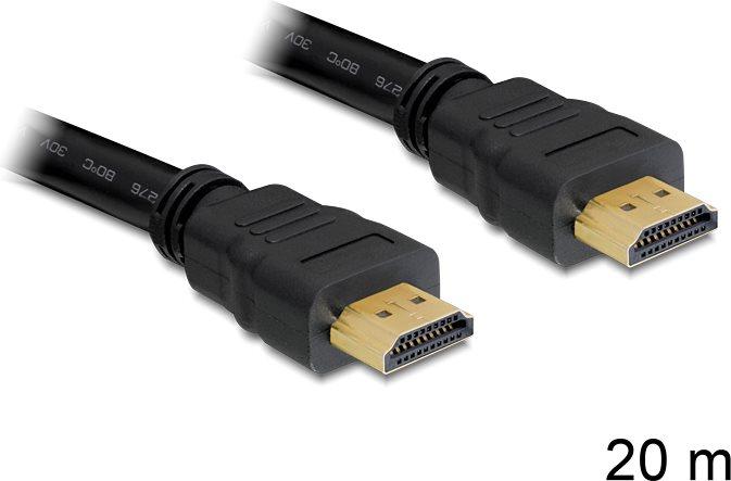 Produktbild Delock HDMI (Typ A) — HDMI (Typ A) (20 m, HDMI)