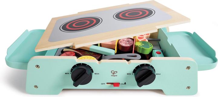 Actual product image Hape Grill with cast iron pan