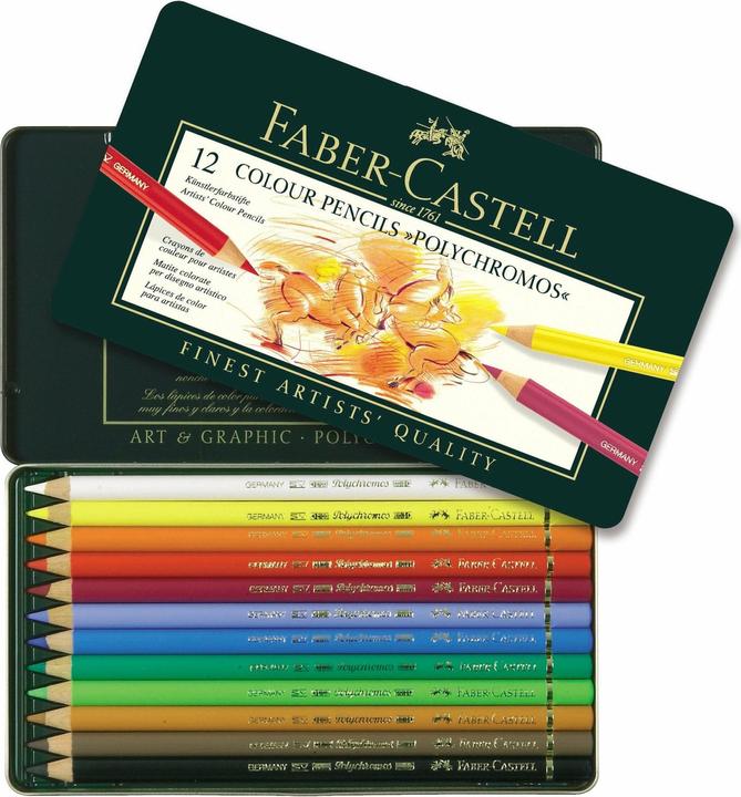 Produktbild Faber-Castell Polychromos (Mehrfarbig, 12 x)