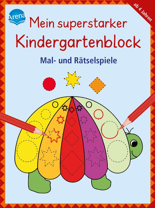 Actual product image Mein superstarker Kindergartenblock (German, Carola Schäfer, 2016)