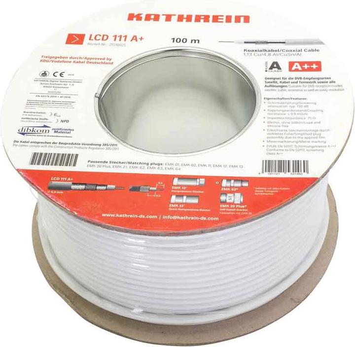 Produktbild Kathrein LCD 111 (130 dB, Antennendose)