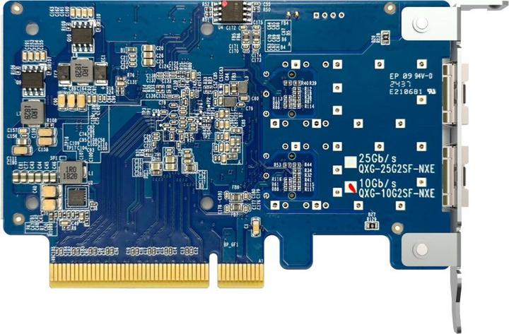 Actual product image QNAP Dual-port SFP+10GbE network expansion