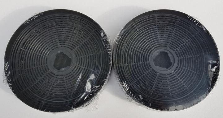Produktbild AJS 2x Aktivkohlefilter FR7524 wie PKM CF110 Respekta MIZ0023 Bomann KF561