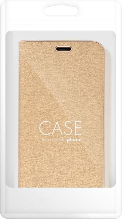 Actual product image OEM Book case LUNA Book Gold for IPHONE 16 gold (Apple iPhone 16)