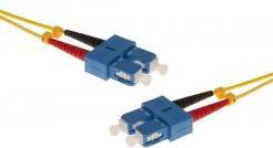 Image du produit Exertis Connect Câble patch FO HD, 9/125 µm, fibre OS2, SC Duplex mâle/femelle, jaune, 50,0 m UPC coupe UPC (U/FTP, 50 m)