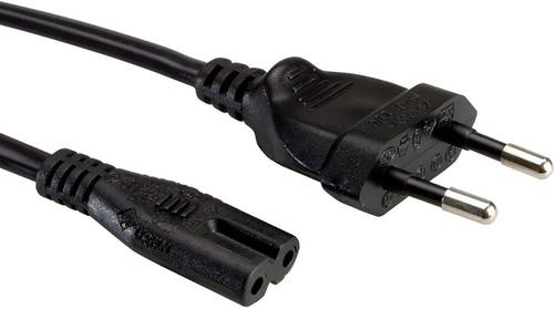 Actual product image Origin Storage CLoverLeaf/Mickey Mouse) to EU Power Cord, 2 m, Power plug type C, C7 coupler, 16 A (2 m)