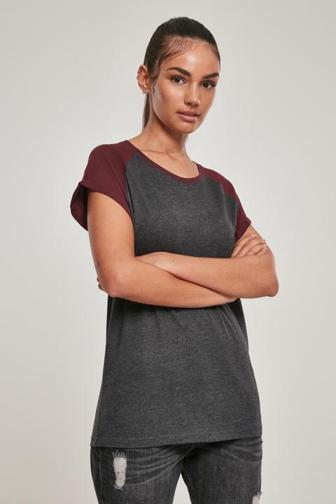 Actual product image Urban Classics Ladies Contrast Raglan Tee (XS)
