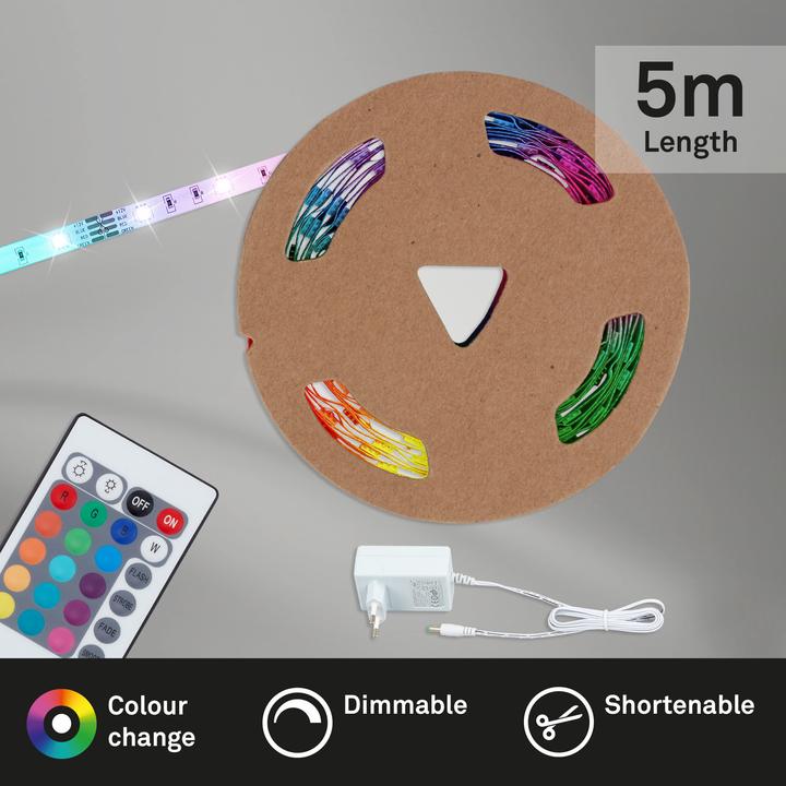 Immagine prodotto Briloner Flow (Bianco, 500 cm, Interno)