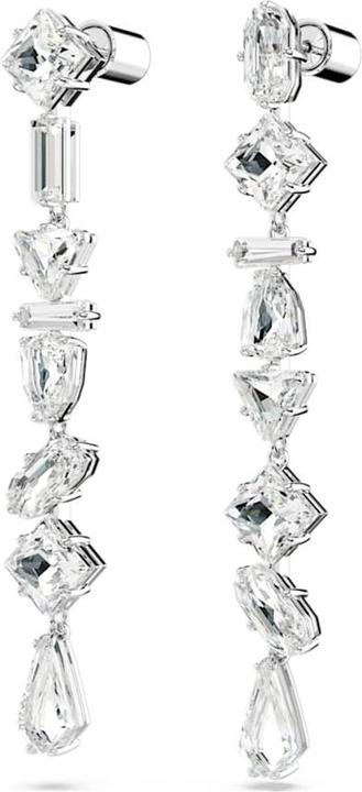 Image du produit Swarovski Mesmera Drop Boucles d'oreilles Différentes tailles Longue Blanc (Métal Swarovski)