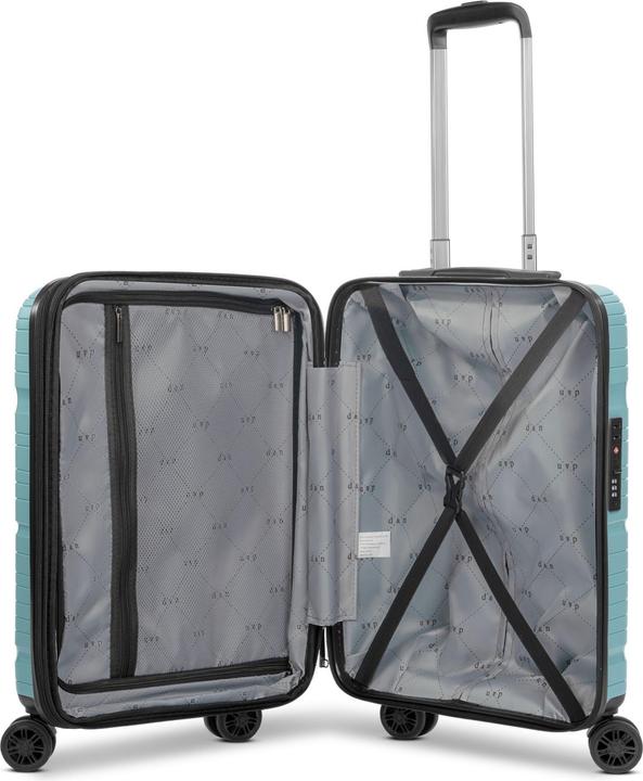 Produktbild D&N Travel Line 4300-Plus 4 Rollen Kabinentrolley S 55 cm mit Dehnfalte (37 l, Handgepäck (bis 50l))