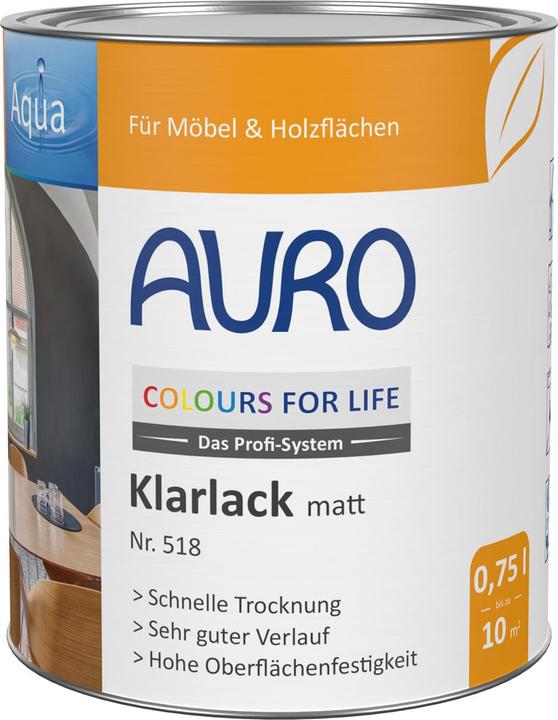 Immagine prodotto AURO Lacca trasparente seta opaca 518 (Trasparente, 0.75 l)