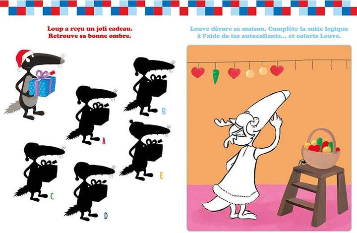 Immagine prodotto Mon cahier d'activités Loup / Vive Noël! (Francese, Thuillier Éléonore, 2024)