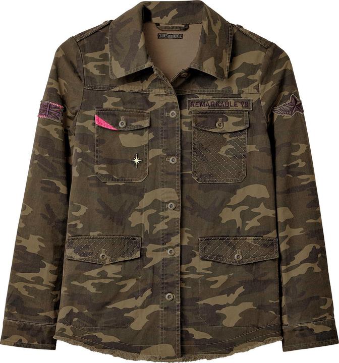 Actual product image Joe Browns BOUTIQUE Embroidered Camo Jacket (44)
