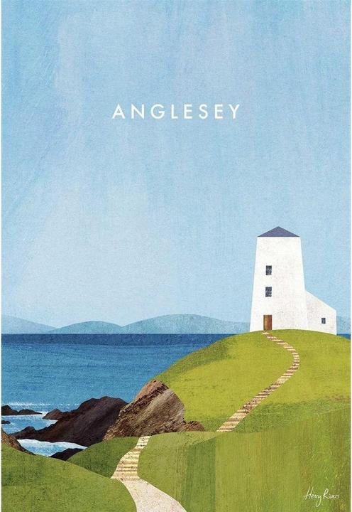 Produktbild Henry Rivers Anglesey Twr Mawr Lighthouse Plaque (59 x 40 cm)