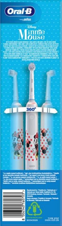 Actual product image Oral-B Junior Minnie Mouse (Oscillating toothbrush)