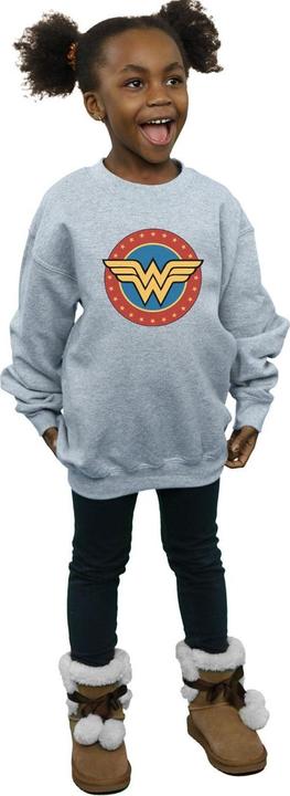 Immagine prodotto Wonder Woman Circle Logo Felpa Ragazze (116)