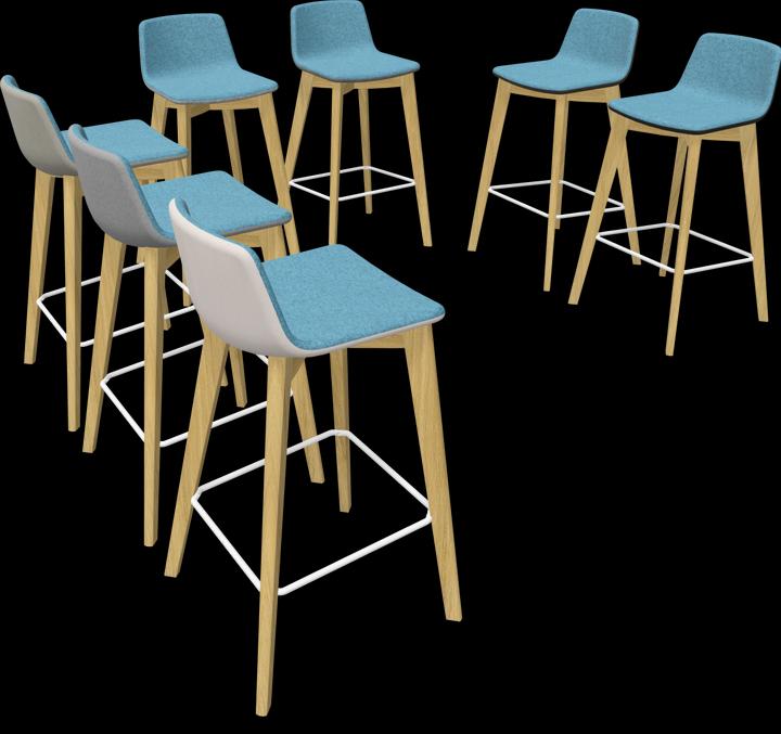 Produktbild Narbutas Twist & Sit Barhocker