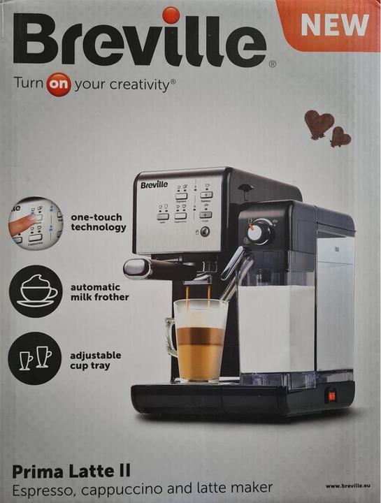 Actual product image Breville VCF108X PrimaLatte II coffee and espresso machine, suitable for coffee powder or pods,...
