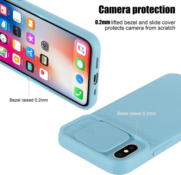 Actual product image Cadorabo TPU cover with camera protection (Apple iPhone XR)