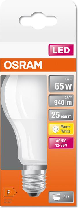 Produktbild Osram LED-Lampe (E27, 9 W, 940 lm, 6 x, F)