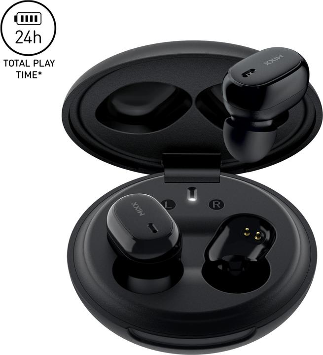 Actual product image Mixx Streambuds Pico True Wireless black (No noise cancelling, 24 h, Wireless)