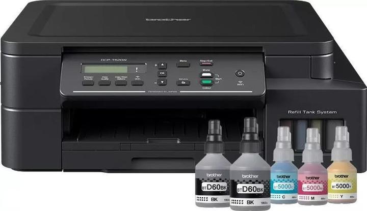 Actual product image Brother DCP-T520W Multifunction Printer Inkjet A4 6000 x 1200 DPI 30 pages per minute WLAN (Ink tank, Colour)