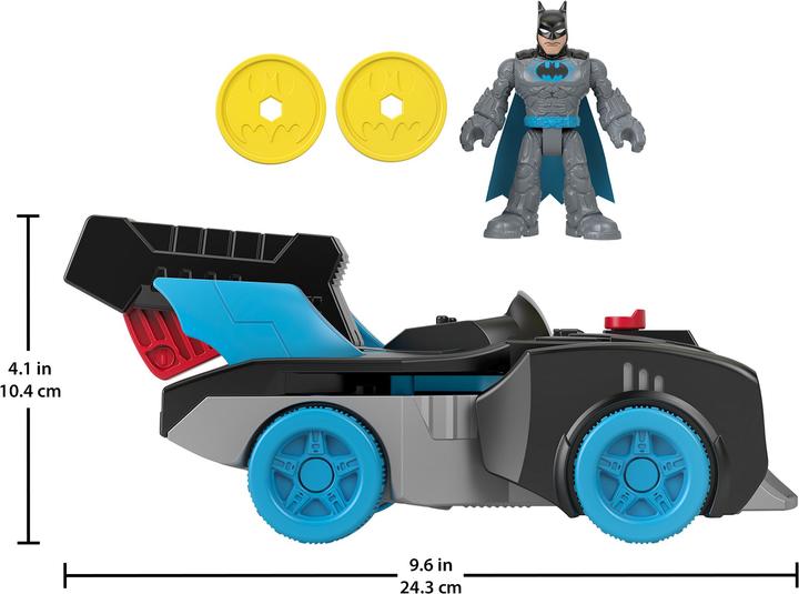 Actual product image Mattel Bat-Tech 2-in-1 Batmobile & Batwing