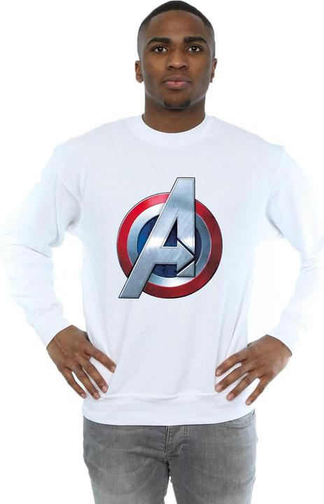 Image du produit - Sweat AVENGERS 3D LOGO - Homme (XXL)