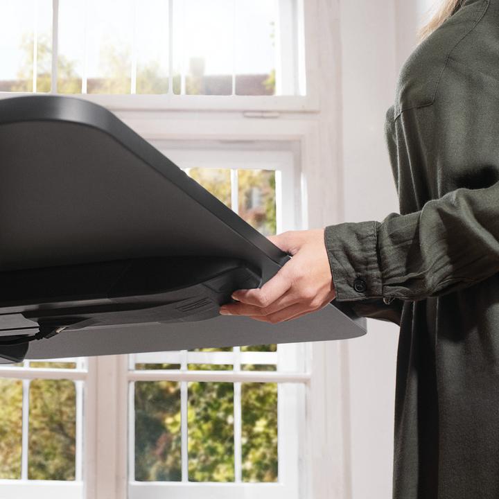 Produktbild Yaasa Desk One - Dunkelgrau/Schwarz (91 x 51 cm)