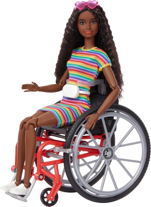Barbie Fashionistas doll (African-American) with wheelchair