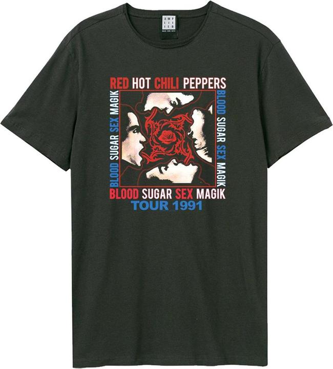 Produktbild Amplified Erwachsene 91 Tour Red Hot Chili Peppers TShirt (S)