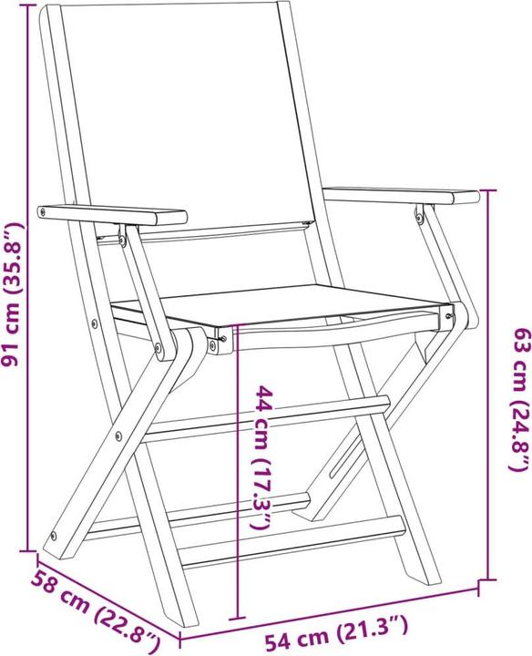 Actual product image VidaXL Hamamatsu (90 cm)