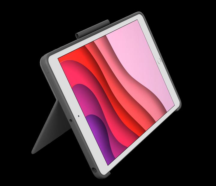 Image du produit Logitech Combo Touch (CH, iPad 2019 (7e gène), iPad 2020 (8. Gen), iPad 2021 (9e génération))