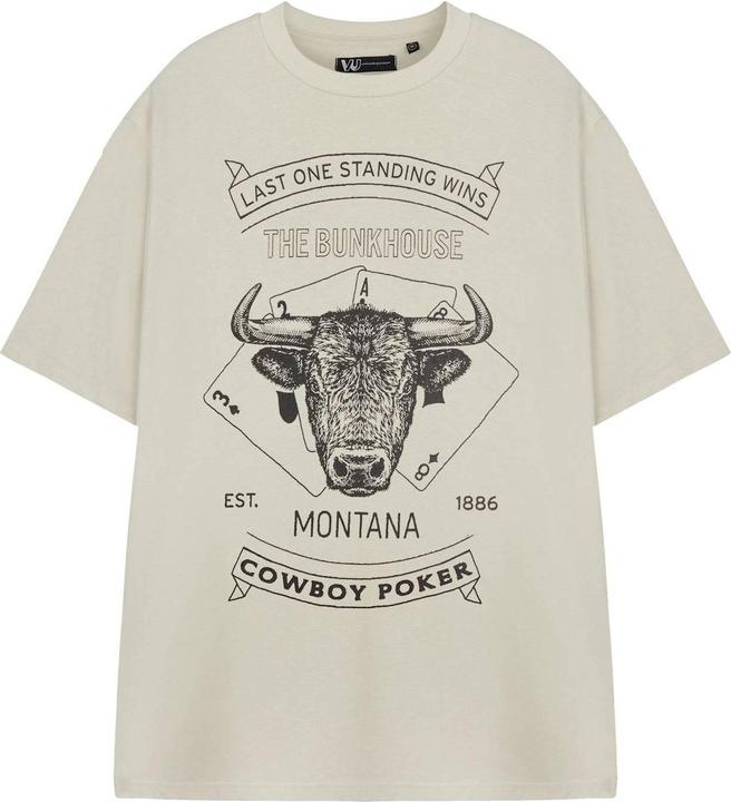 Yellowstone Cowboy Poker TShirt kurzärmlig