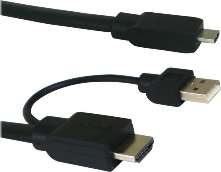 Gechic On-Lap 1305 - HDMI-Kabel - USB, HDMI-Stecker - 1,2 m (1.20 m, HDMI)