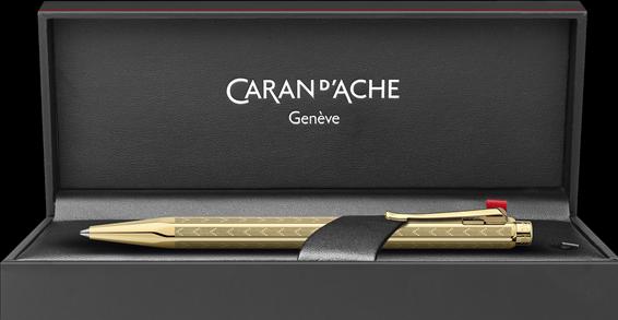 Productafbeelding Caran d'Ache Ecridor Chevron (Goud, 1 x)
