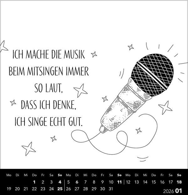 Image du produit Visual Words Black 2026 (Allemand)