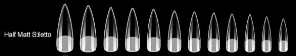 Produktbild Canni Nail Tip Clear Stiletto Box (Kunstnägel)