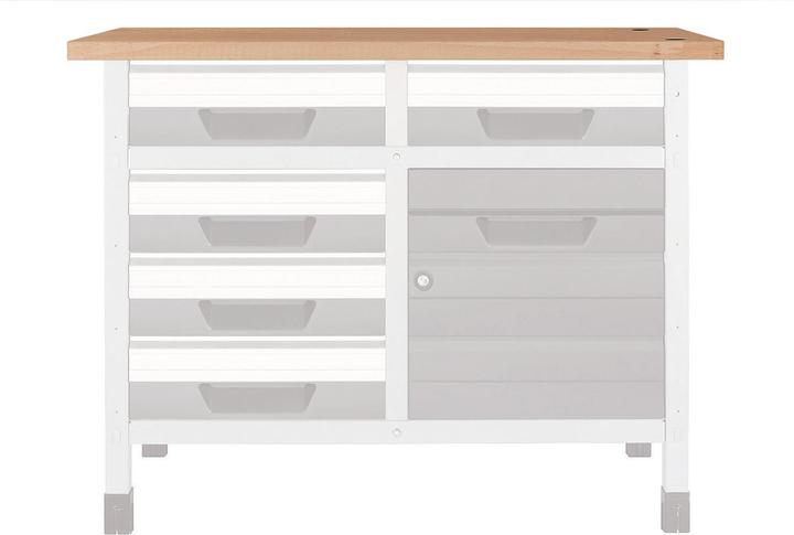 Produktbild wolfcraft Arbeitsplatte L (Holz)