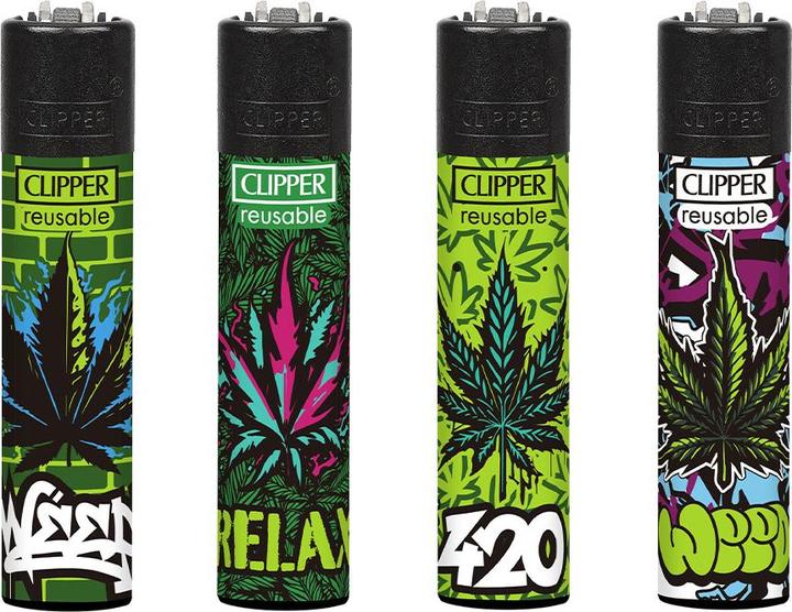 Produktbild Clipper 4er Graffiti Weed 932-935