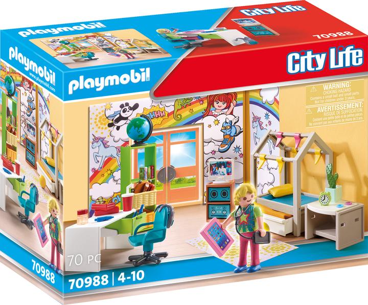 Image du produit Playmobil Chambre de jeunes (70988, Playmobil City Life)