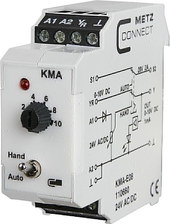 Image du produit Metz Connect KMA-E08 Relais de puissance blanc